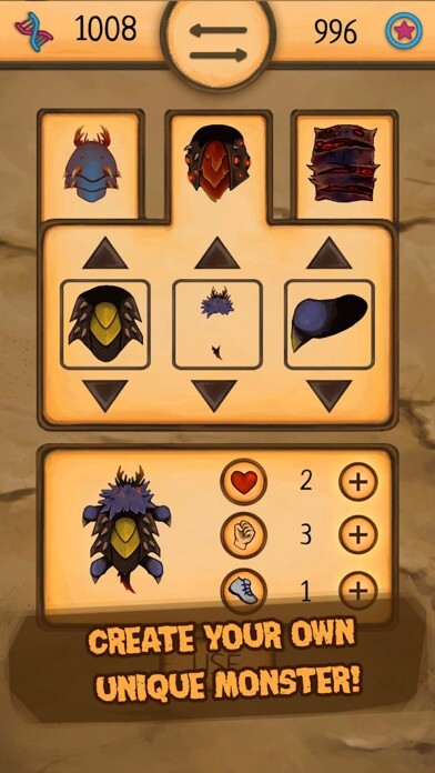 Emulate iPhone app Spore Monsters.io 2 [Turmoil] using MyAndroid
